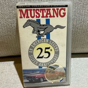 Mustang 25th Anniversary Special Collectors Edition Vhs